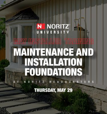 May 29th Noritz Level 1 Training - Orange County, CA