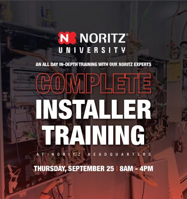 September 25th Noritz Full Day Training - Orange County, CA