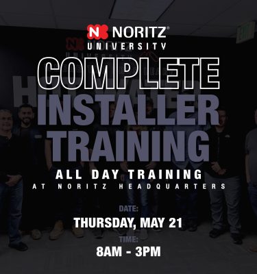 May 21st (Thursday) Noritz Full Day Training - Orange County, CA
